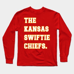 The Kansas Swiftie Chiefs. v5 Long Sleeve T-Shirt